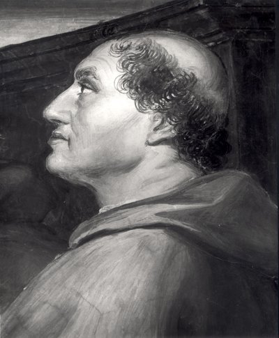 Kardinal Rafaele Riario (1451-1521) (Detail) von Raffaello Sanzio Raphael
